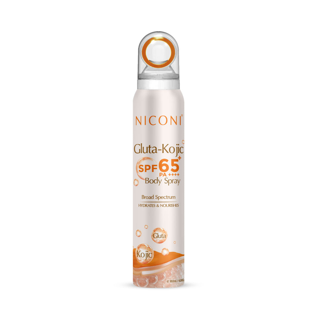 Niconi Gluta-Kojic SPF 65+ PA++++ Body Spray for Detanning