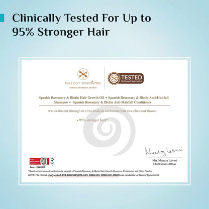 Spanish Rosemary & Biotin Hair Growth Oil