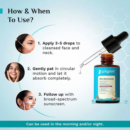 10% Niacinamide Face Serum With Kojic Acid & Korean Rice Water