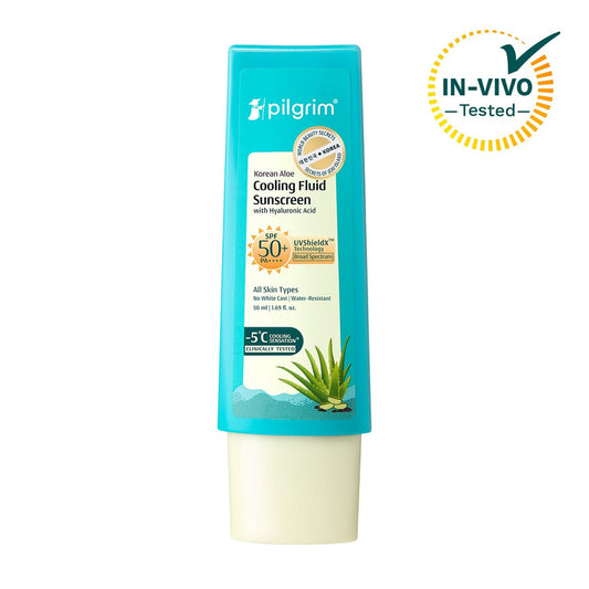 Korean Aloe Cooling Fluid Sunscreen SPF 50+ PA++++