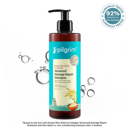 Korean Rice Water & Collagen Advanced Damage Repair Shampoo