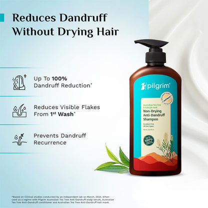 Australian Tea Tree Non-Drying Anti-Dandruff Shampoo