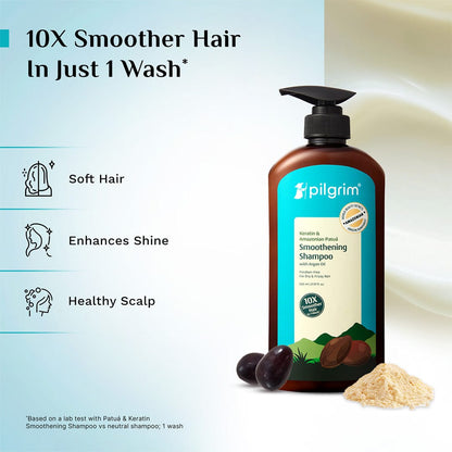 Keratin & Amazonian Patuá Smoothening Shampoo