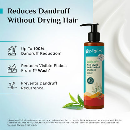 Australian Tea Tree Non-Drying Anti-Dandruff Shampoo