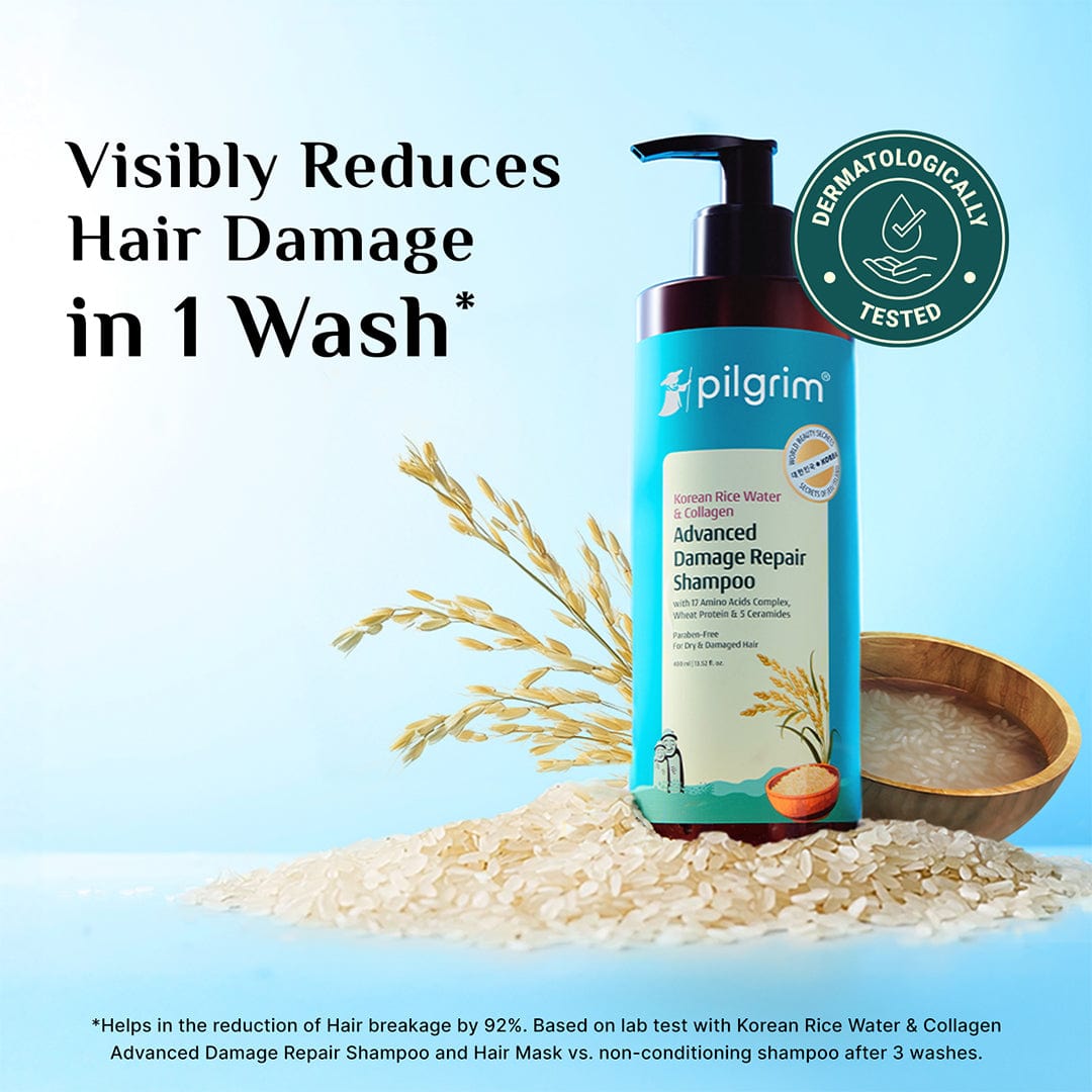 Korean Rice Water & Collagen Advanced Damage Repair Shampoo