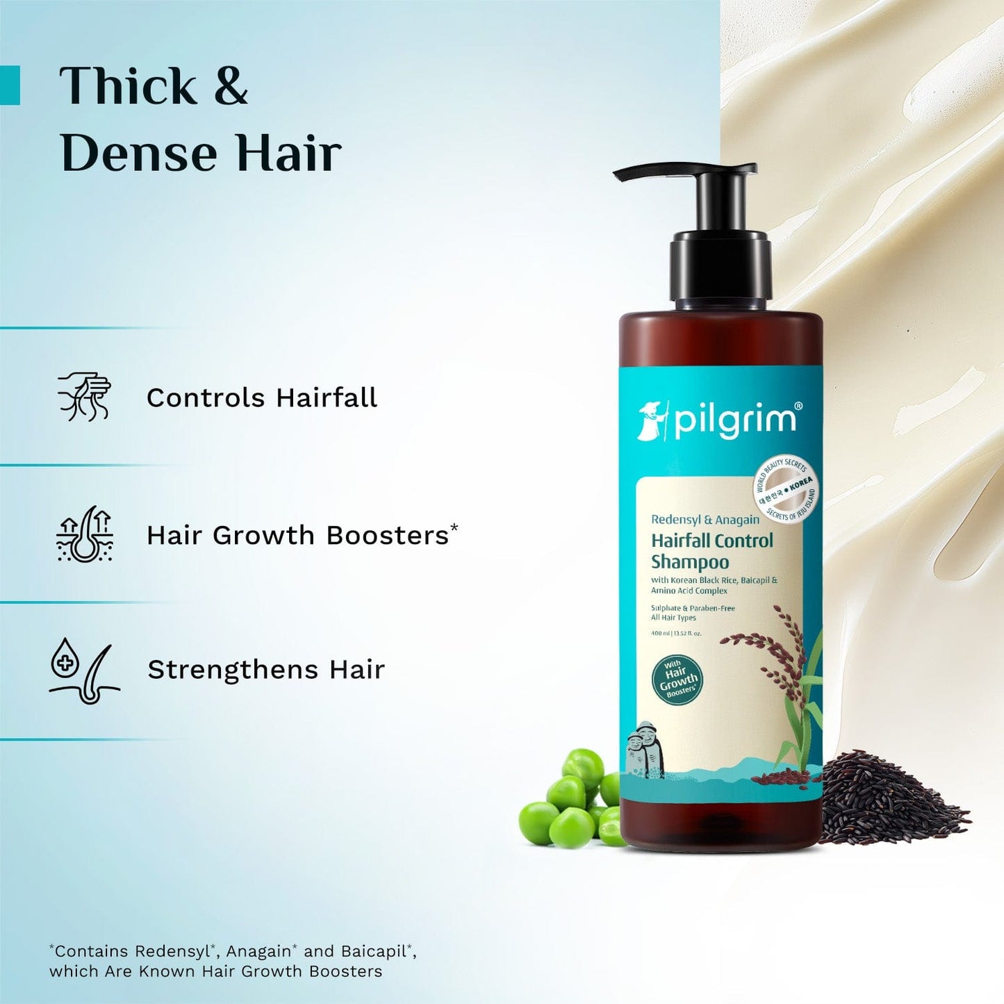 Redensyl & Anagain Hairfall Control Shampoo
