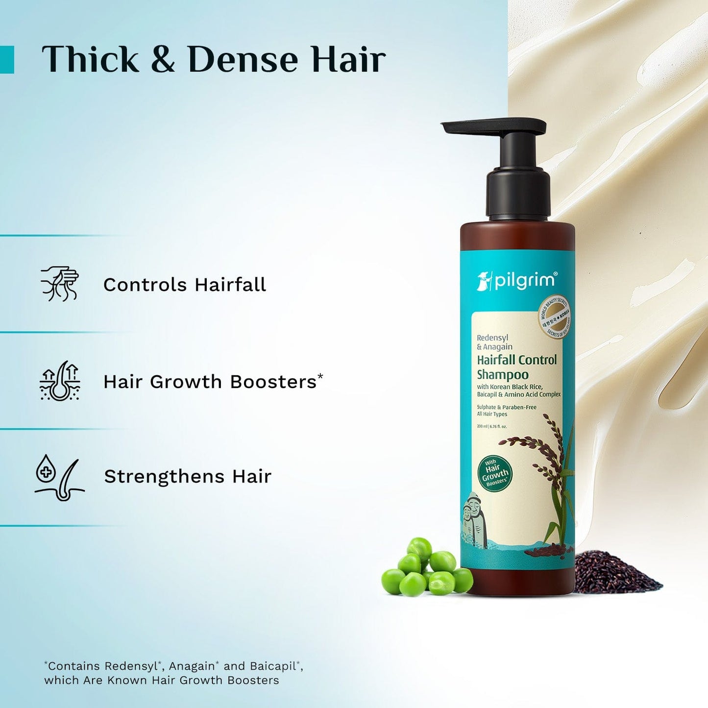 Redensyl & Anagain Hairfall Control Shampoo