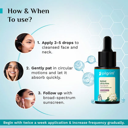 Retinol & Hyaluronic Acid Lift & Firm Serum