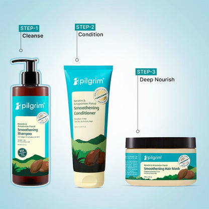 Keratin & Amazonian Patuá Smoothening Shampoo