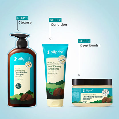 Keratin & Amazonian Patuá Smoothening Shampoo