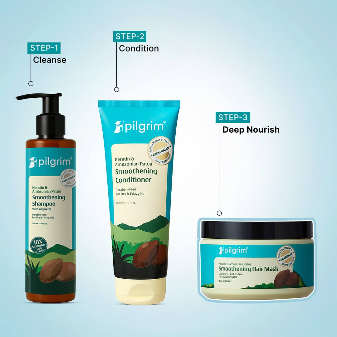 Patuá & Keratin Smoothening Hair Mask