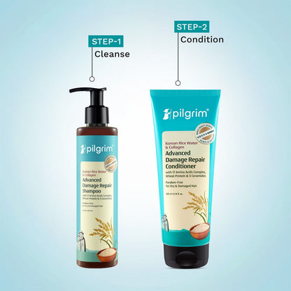Korean Rice Water & Collagen Advanced Damage Repair Shampoo