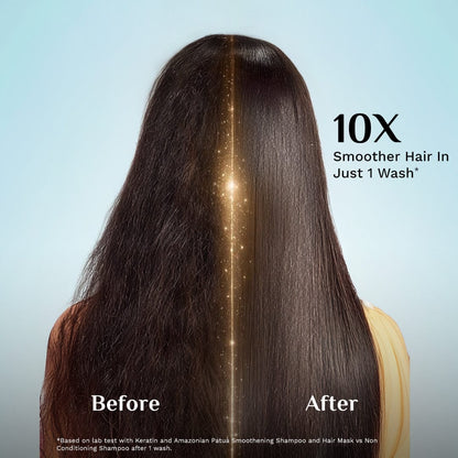 Keratin & Amazonian Patuá Smoothening Shampoo