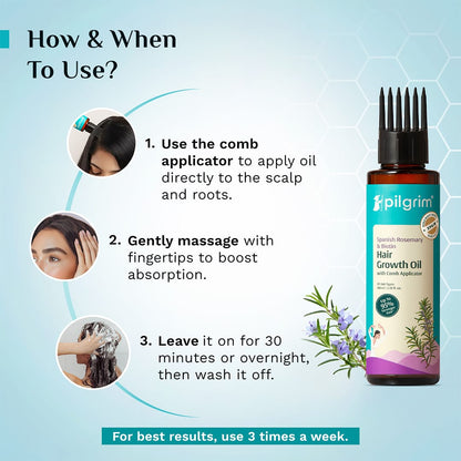 Spanish Rosemary & Biotin Hair Growth Oil