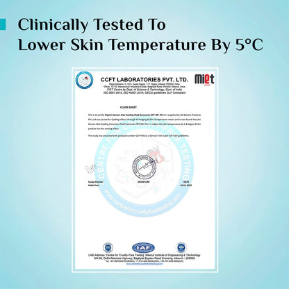 Korean Aloe Cooling Fluid Sunscreen SPF 50+ PA++++