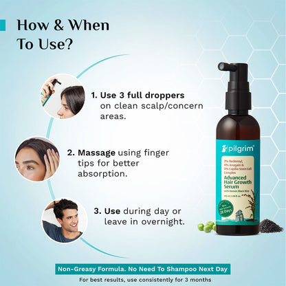 3% Redensyl & 4% Anagain Advanced Hair Growth Serum 100 ml