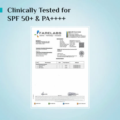 2% Niacinamide Glow Gel Sunscreen SPF 50+ PA+++