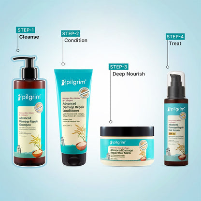 Korean Rice Water & Collagen Advanced Damage Repair Shampoo