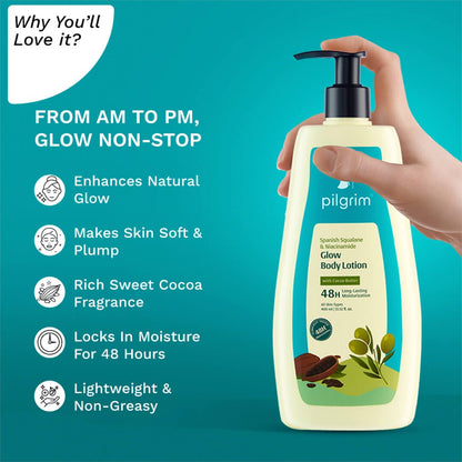 Spanish Squalane & Niacinamide Glow Body Lotion