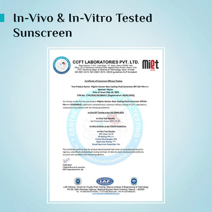 Korean Aloe Cooling Fluid Sunscreen SPF 50+ PA++++