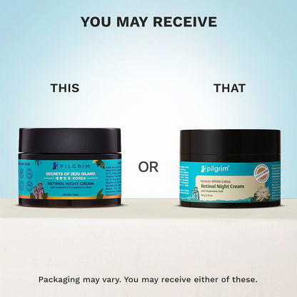 Retinol Night Cream with Vitamin C & Hyaluronic Acid