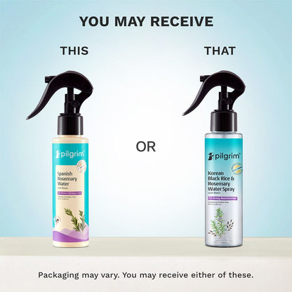 Korean Black Rice and Rosemary Water Spray With Biotin